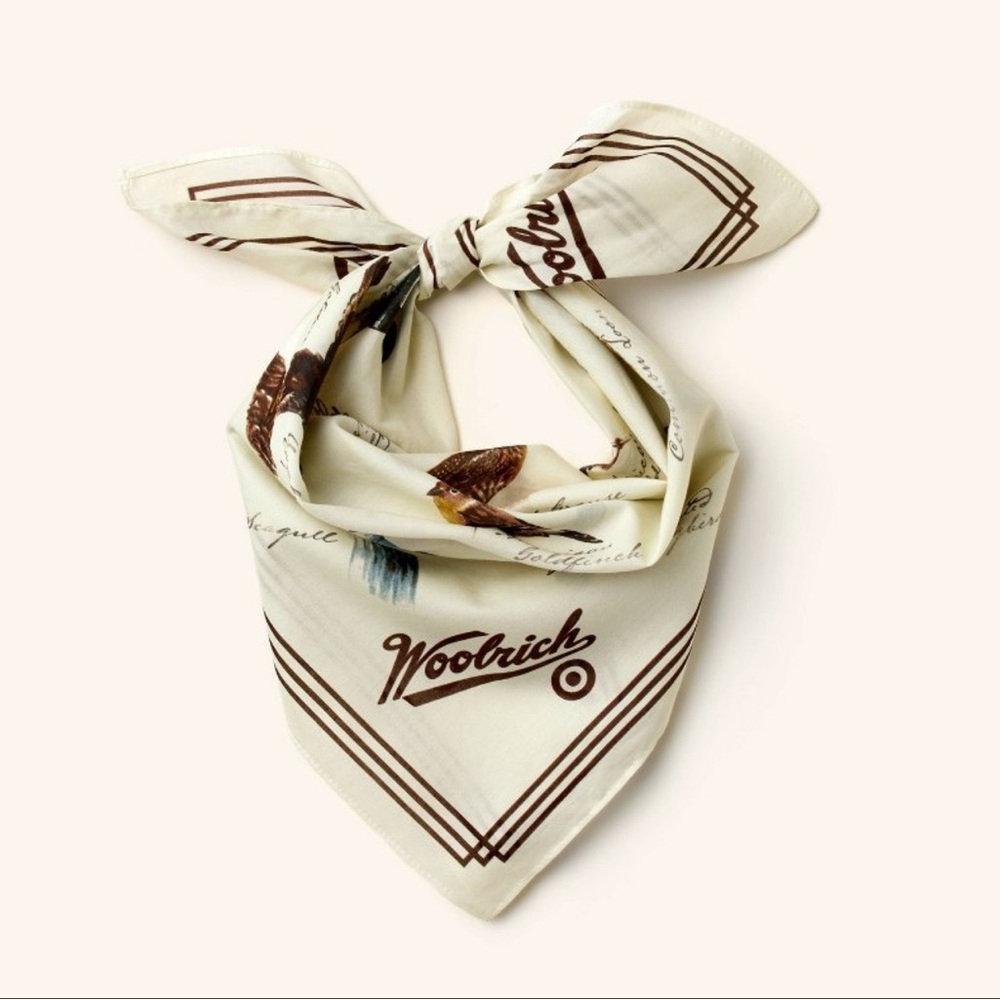 Woolrich x Target Bird Motif Cotton Bandana